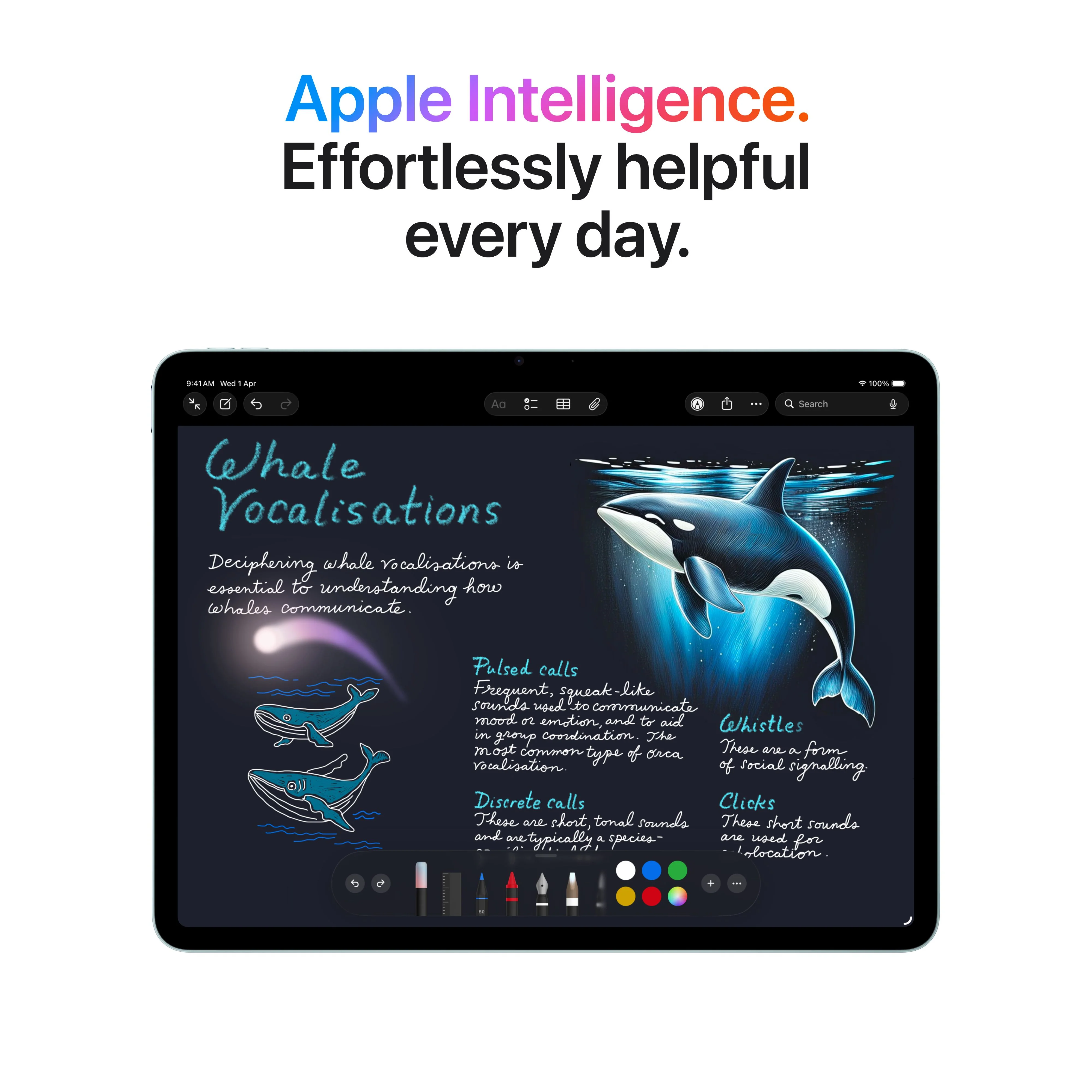 13-inch iPad Air Wi-Fi 128GB - Purple (M4) - Image 5
