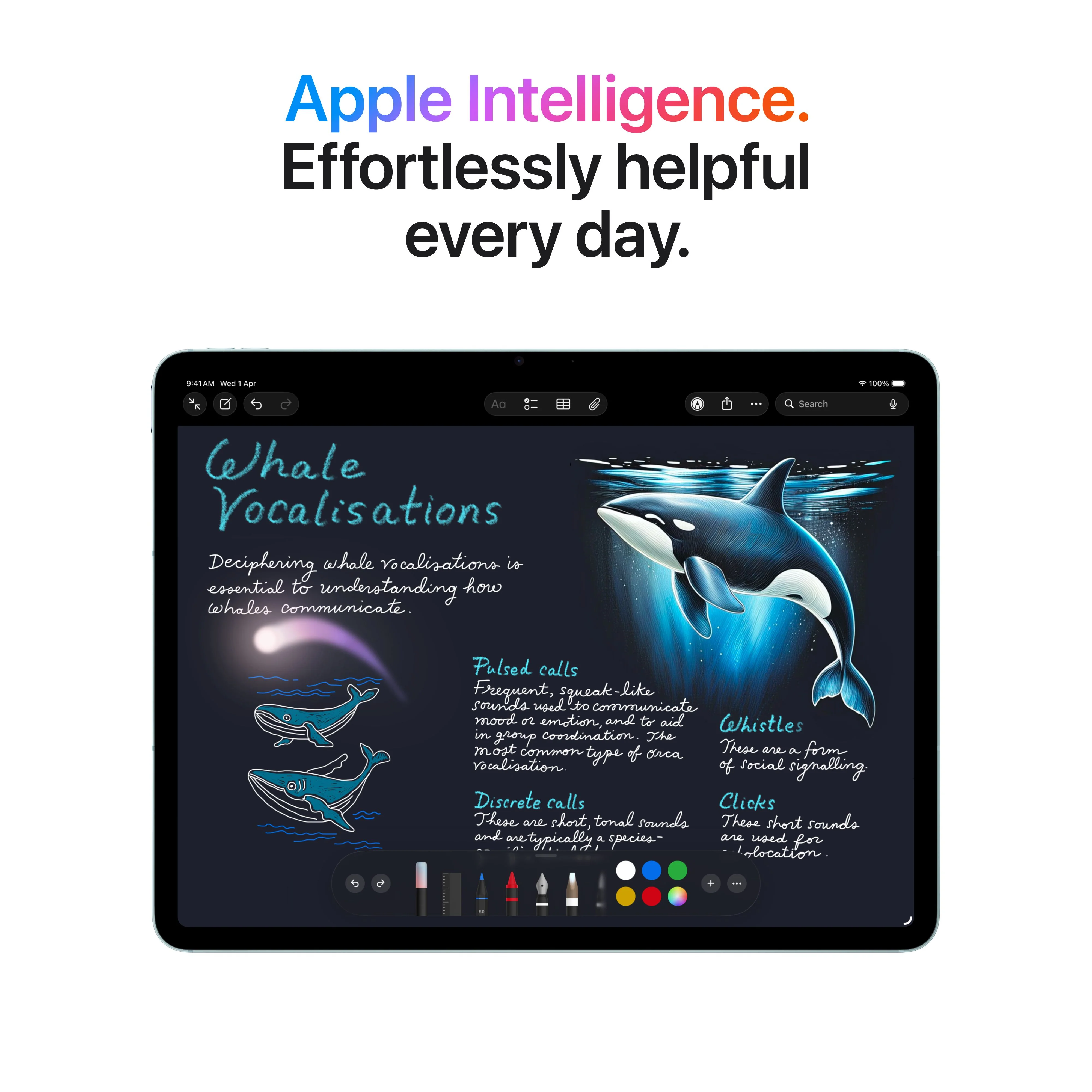 13-inch iPad Air Wi-Fi + Cellular 1TB - Starlight (M4) - Image 5