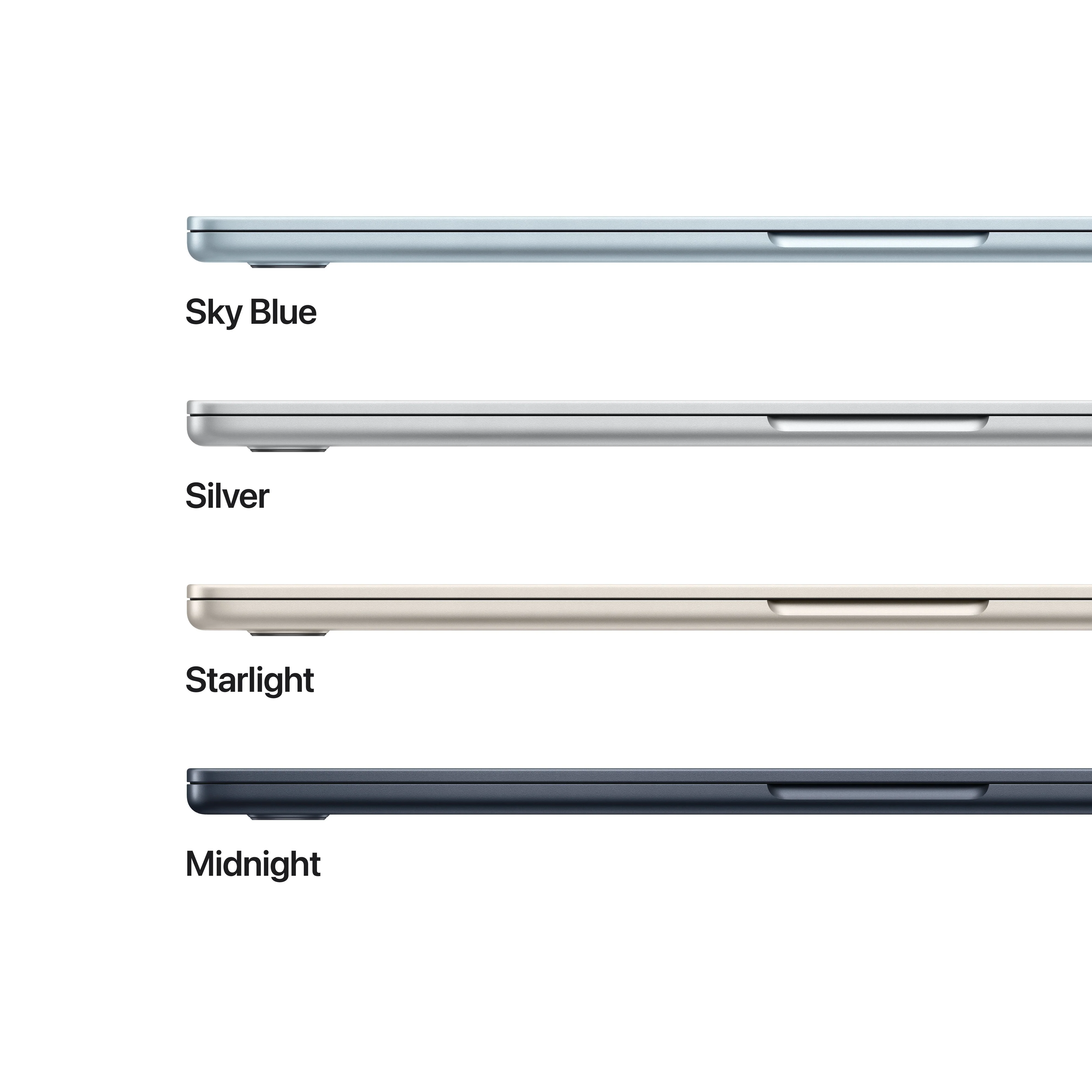 15-inch MacBook Air: Apple M5 chip with 10-core CPU and 10-core GPU, 1TB SSD - Midnight - Image 3