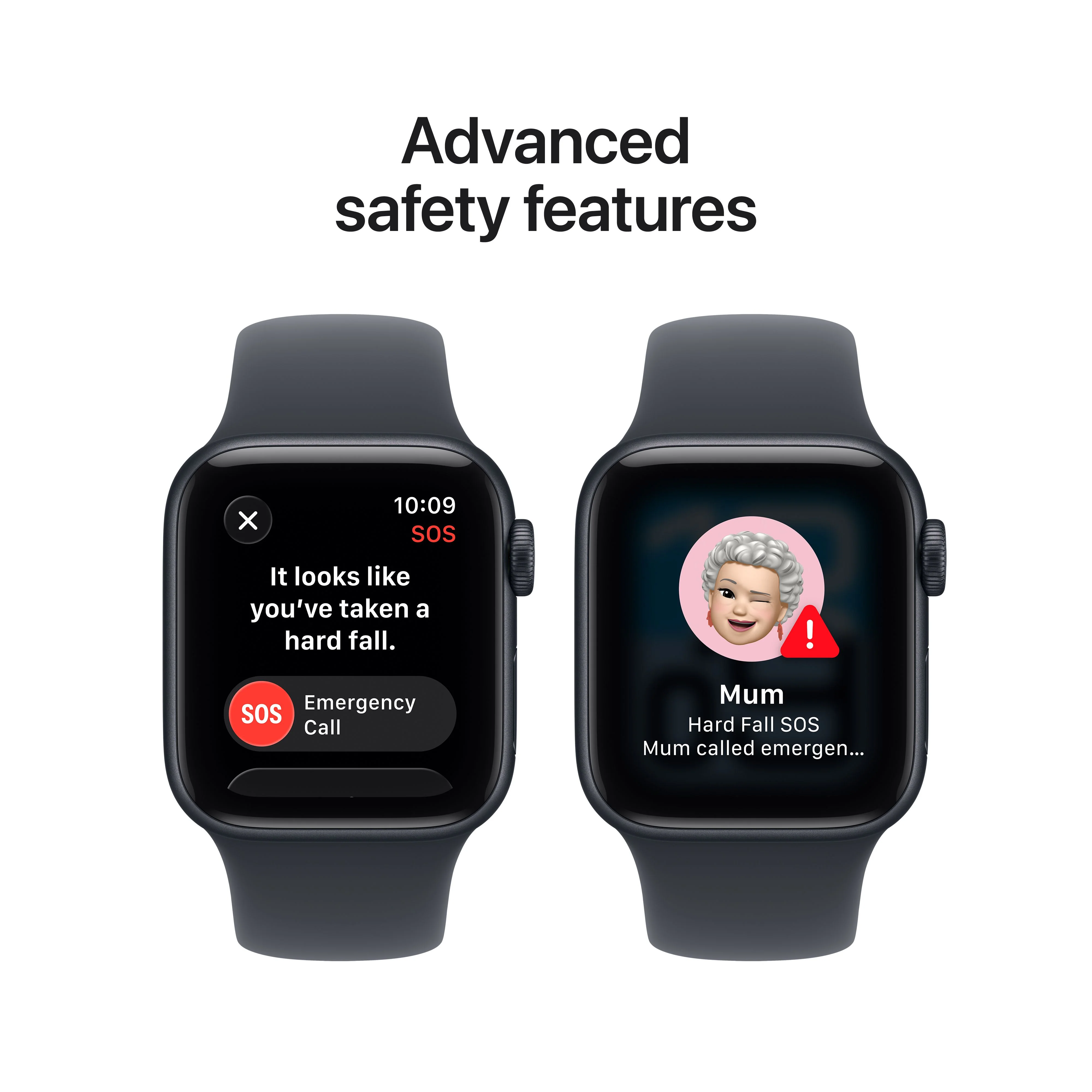 Apple Watch SE 3 GPS + Cellular 40mm Midnight Aluminium Case with Midnight Sport Band - M/L - Image 7