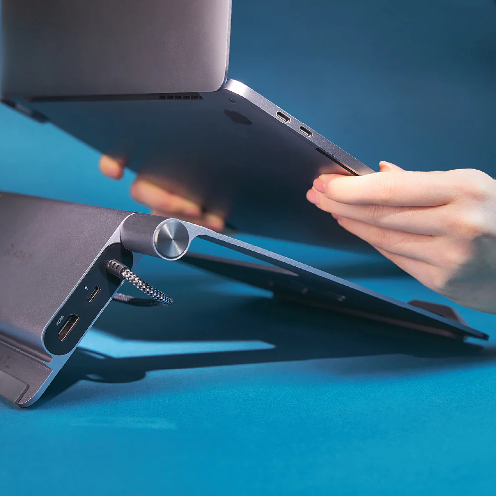 Adam Elements CASA HUB Stand USB-C 5-in-1 Laptop Stand Hub - Image 10