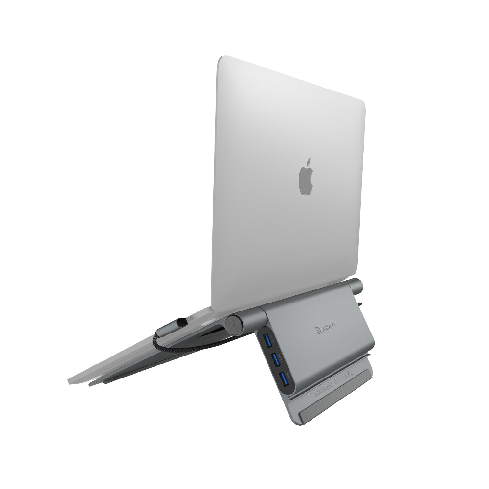 Adam Elements CASA HUB Stand USB-C 5-in-1 Laptop Stand Hub - Image 3