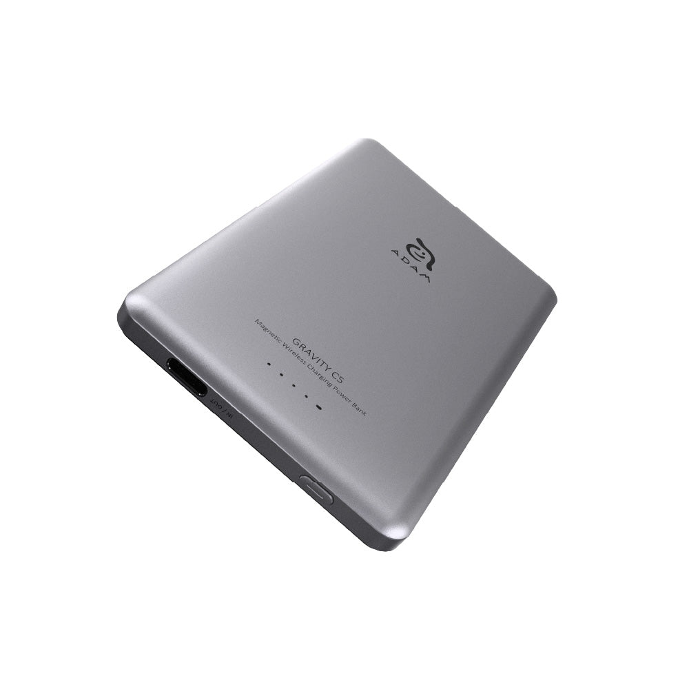Adam Elements GRAVITY C5 Magnetic Wireless Charging Power Bank - Gray - Image 4