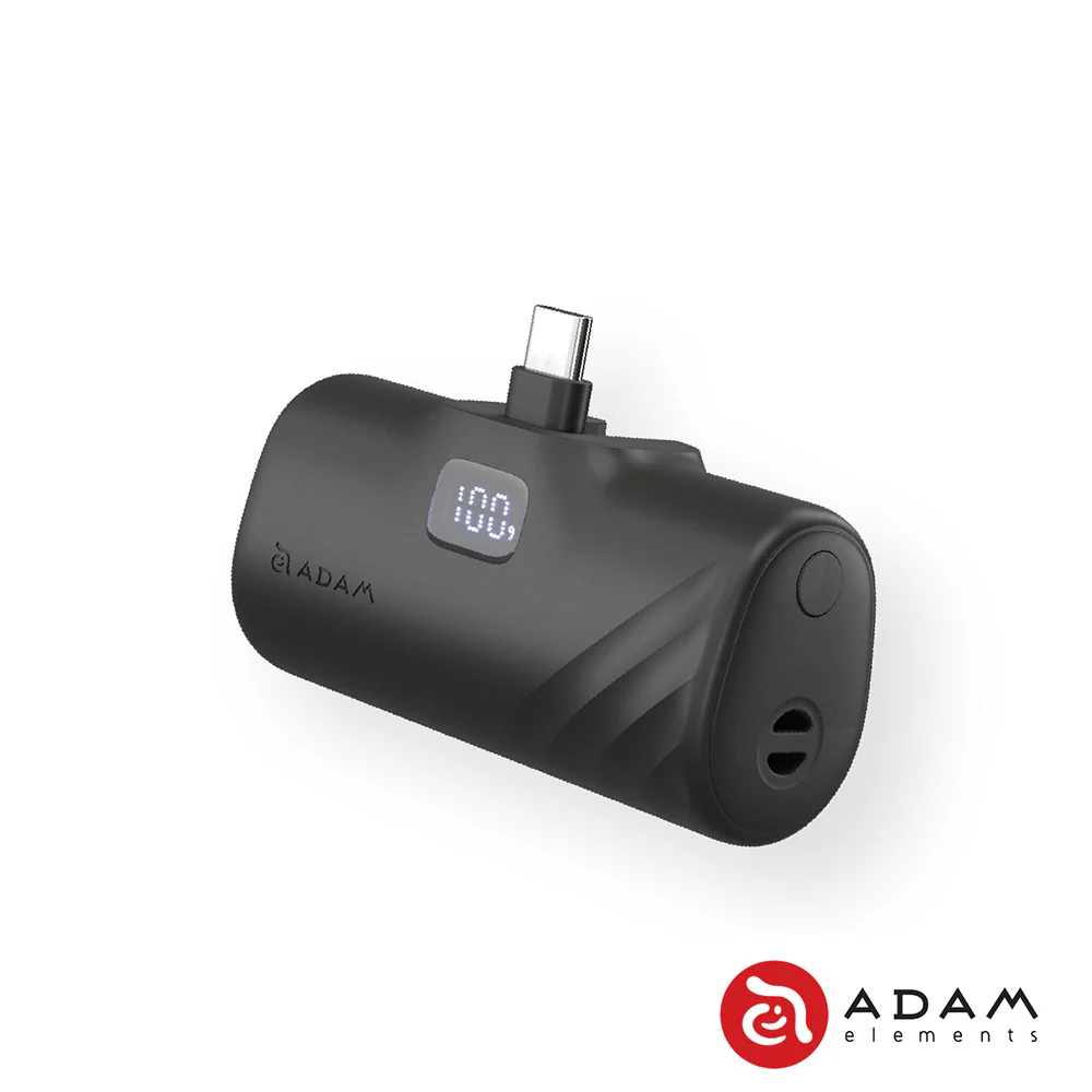 Adam Elements GRAVITY F5C Foldable Power Bank - Black - Image 2