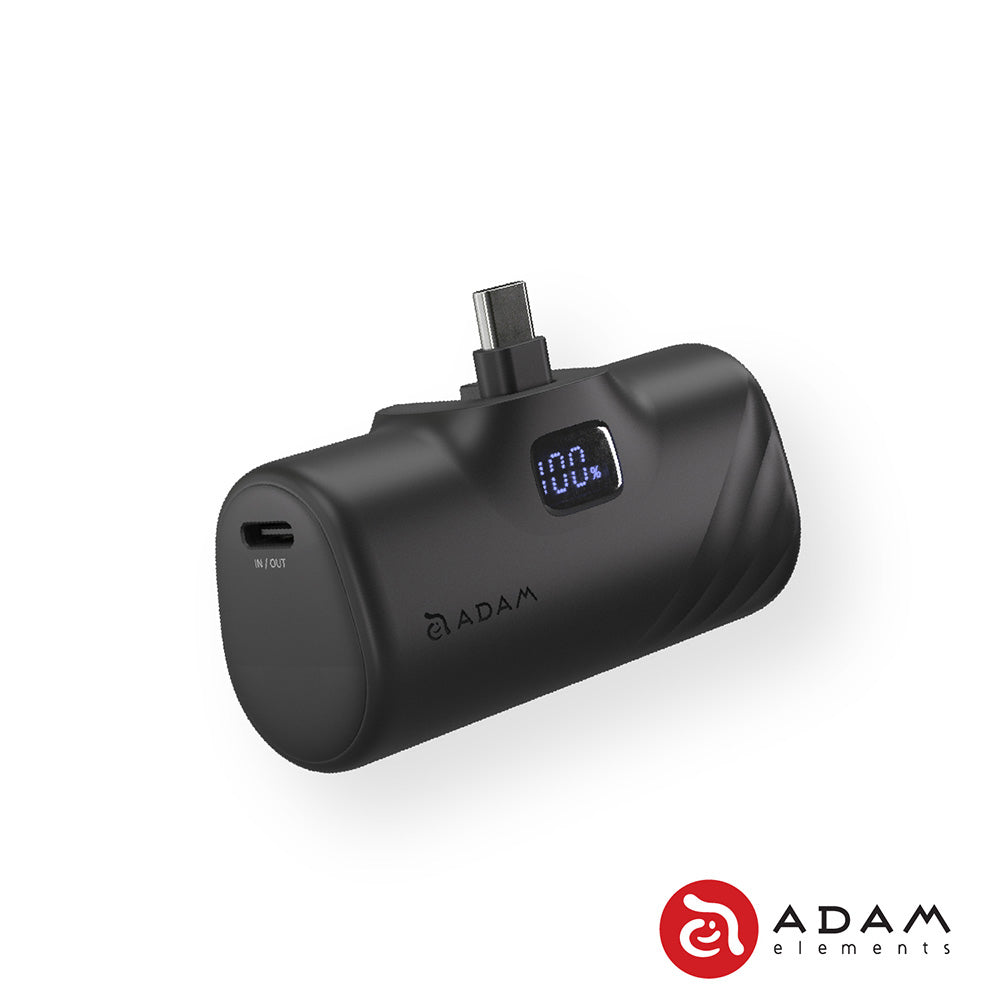 Adam Elements GRAVITY F5C Foldable Power Bank - Black - Image 3