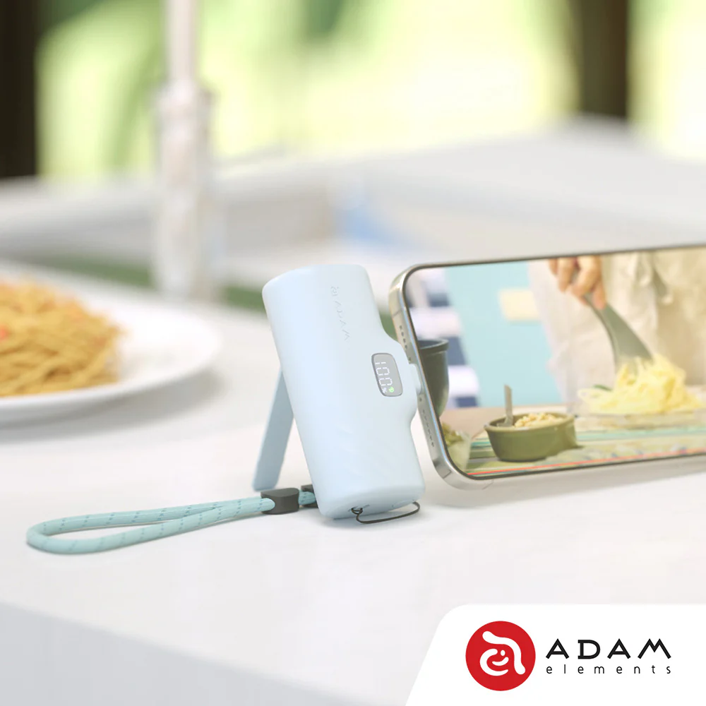 Adam Elements GRAVITY F5C Foldable Power Bank - Blue - Image 10