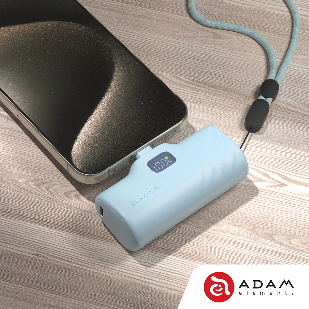Adam Elements GRAVITY F5C Foldable Power Bank - Blue - Image 7