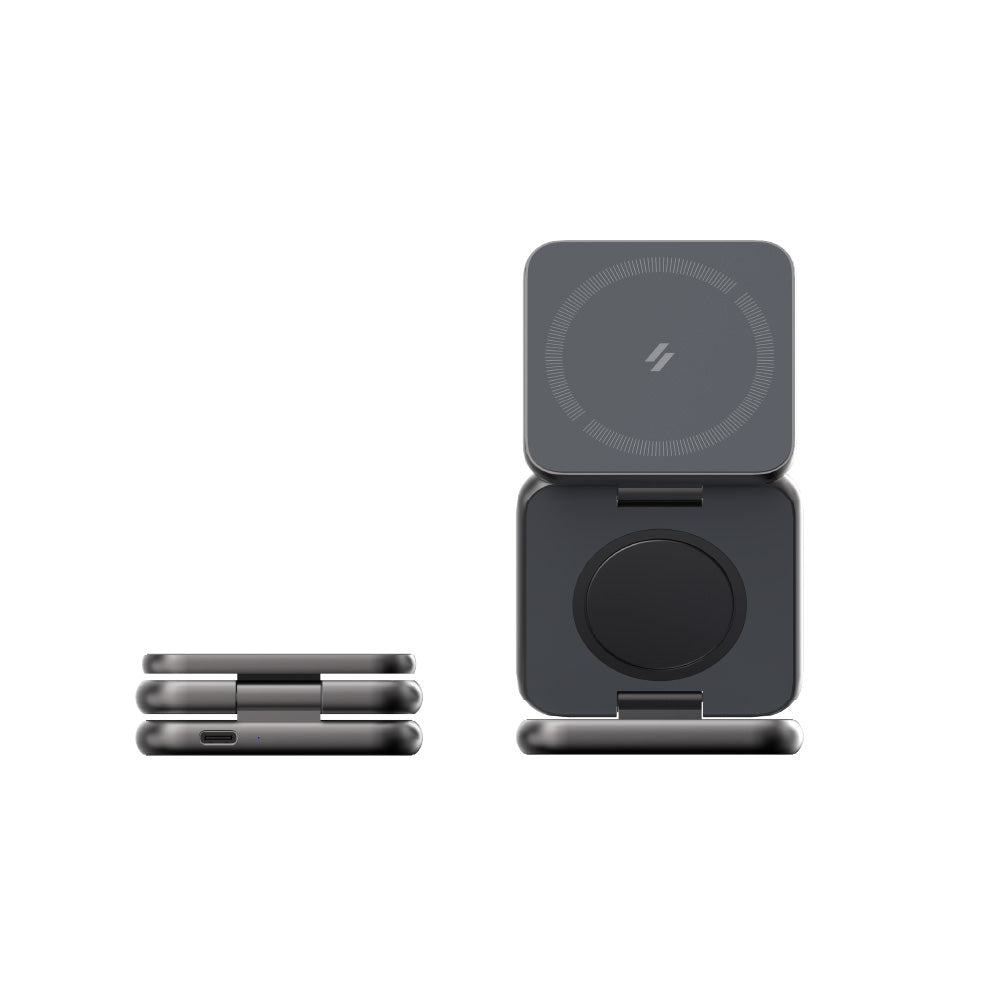 Adam Elements Mag 3 Magnetic 3-in-1 Foldable Travel Charging Station - Image 2