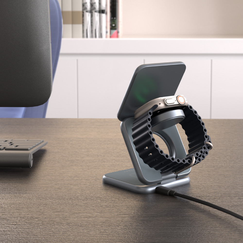 Adam Elements Mag 3 Magnetic 3-in-1 Foldable Travel Charging Station - Image 8