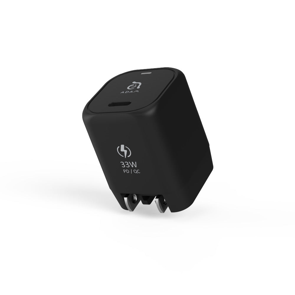 Adam Elements OMNIA P3 USB-C 33W Charger - Black