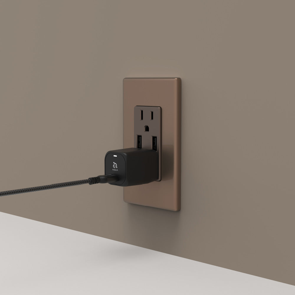 Adam Elements OMNIA P3 USB-C 33W Charger - Black - Image 6