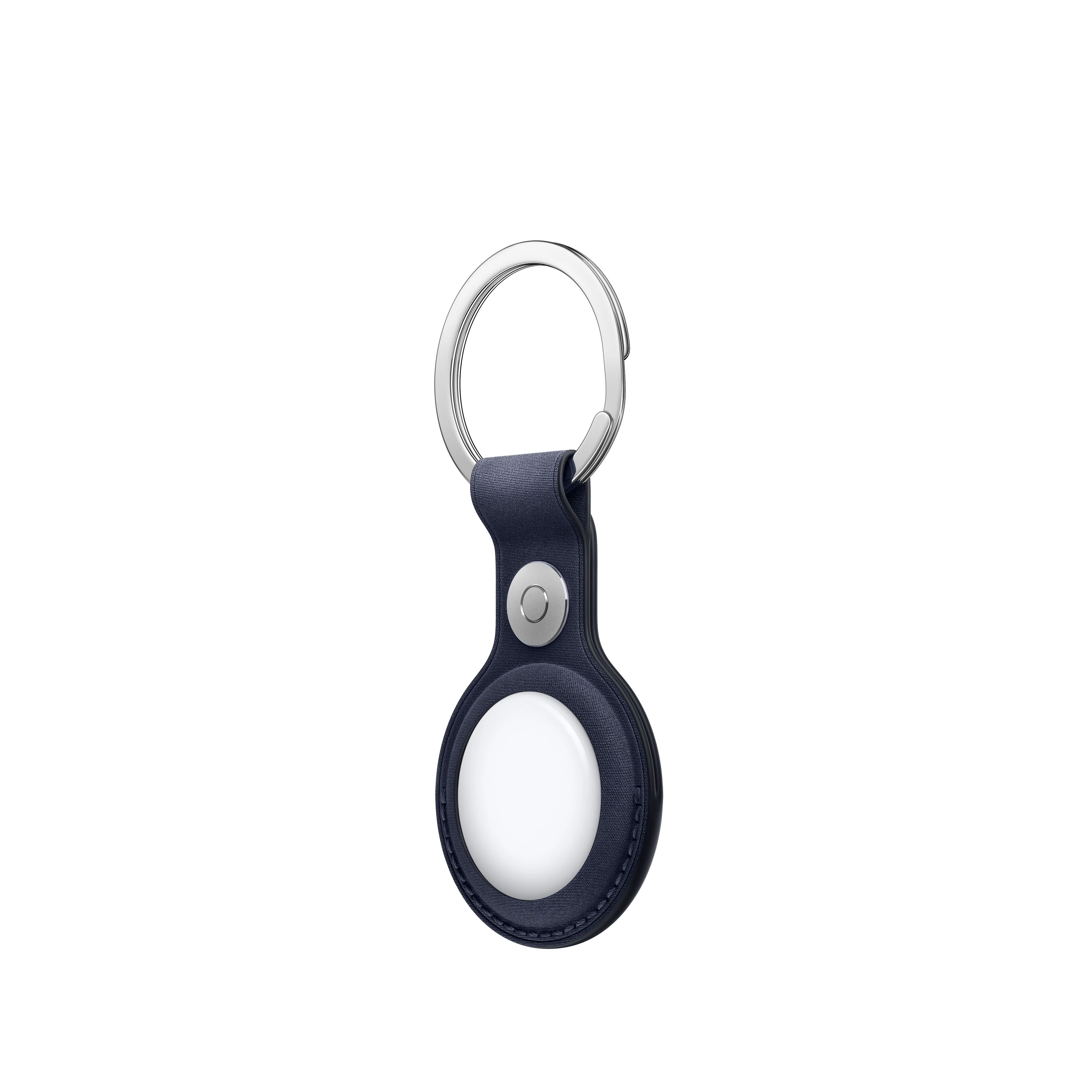 AirTag FineWoven Key Ring - Navy - Image 2
