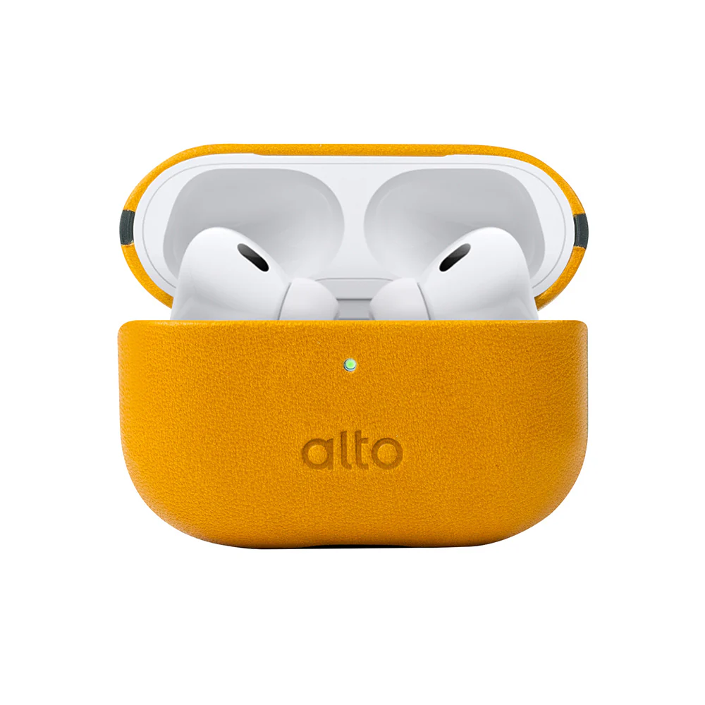 Alto Premium Leather Case AirPods Pro 3 - Caramel Brown - Image 2