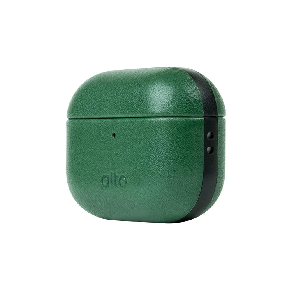 Alto Premium Leather Case AirPods Pro 3 - Forest Green - Image 5