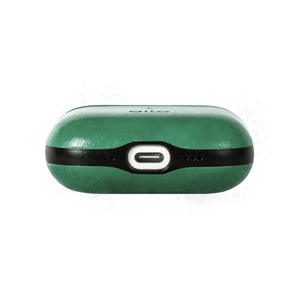 Alto Premium Leather Case AirPods Pro 3 - Forest Green - Image 8