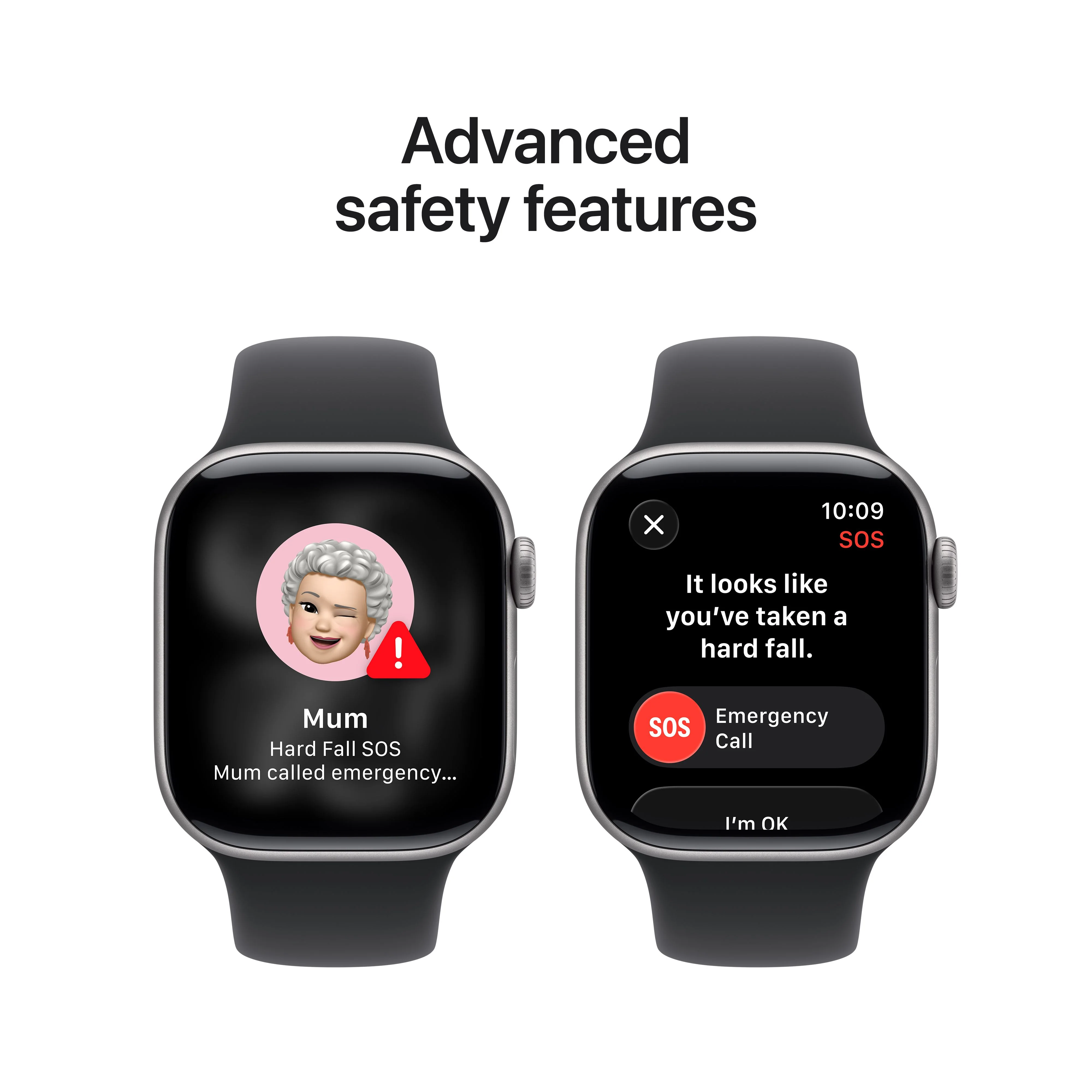 Apple Watch Series 11 GPS + Cellular 42mm Space Grey Aluminium Case with Black Sport Band - S/M - Image 6