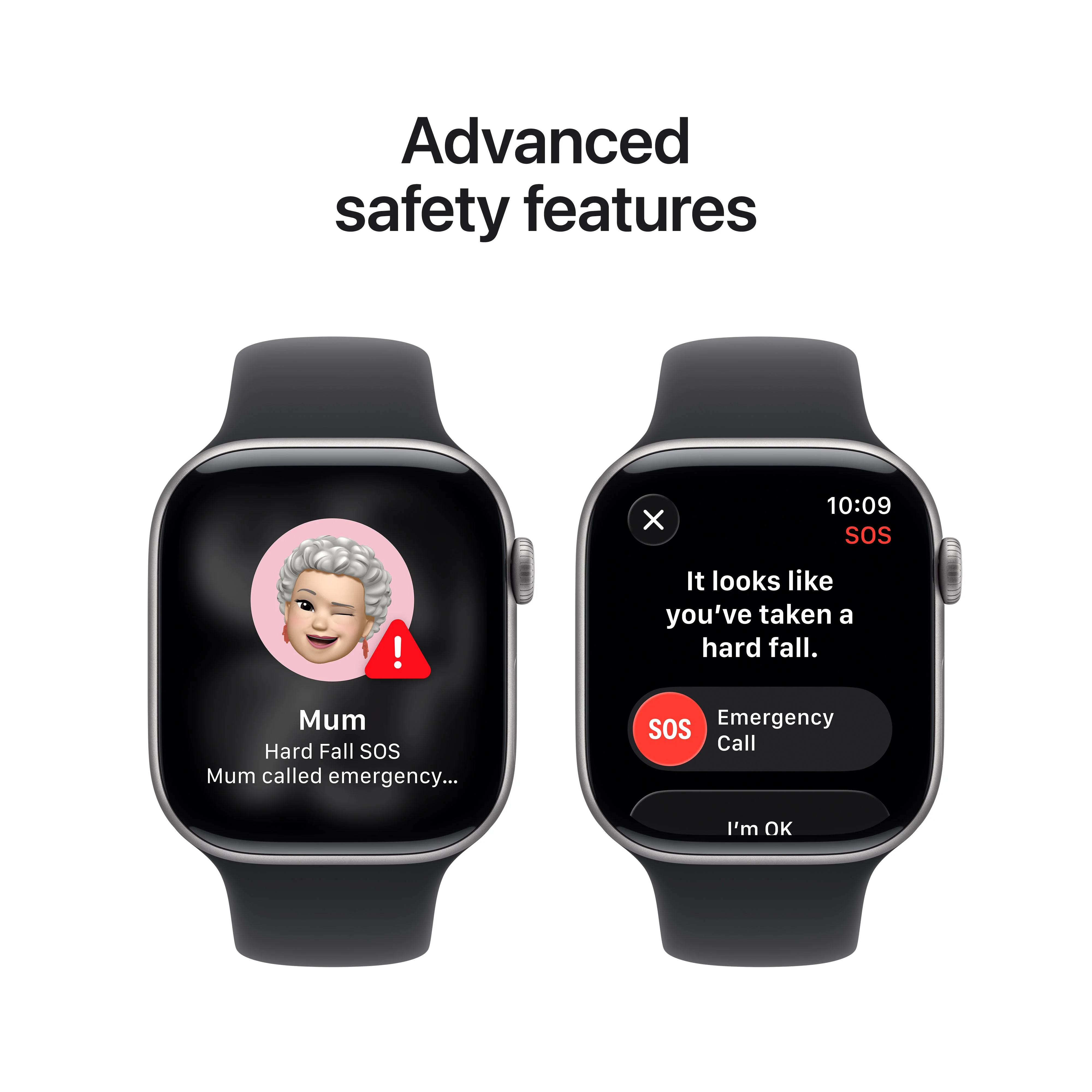 Apple Watch Series 11 GPS + Cellular 46mm Space Grey Aluminium Case with Black Sport Band - S/M - Image 6