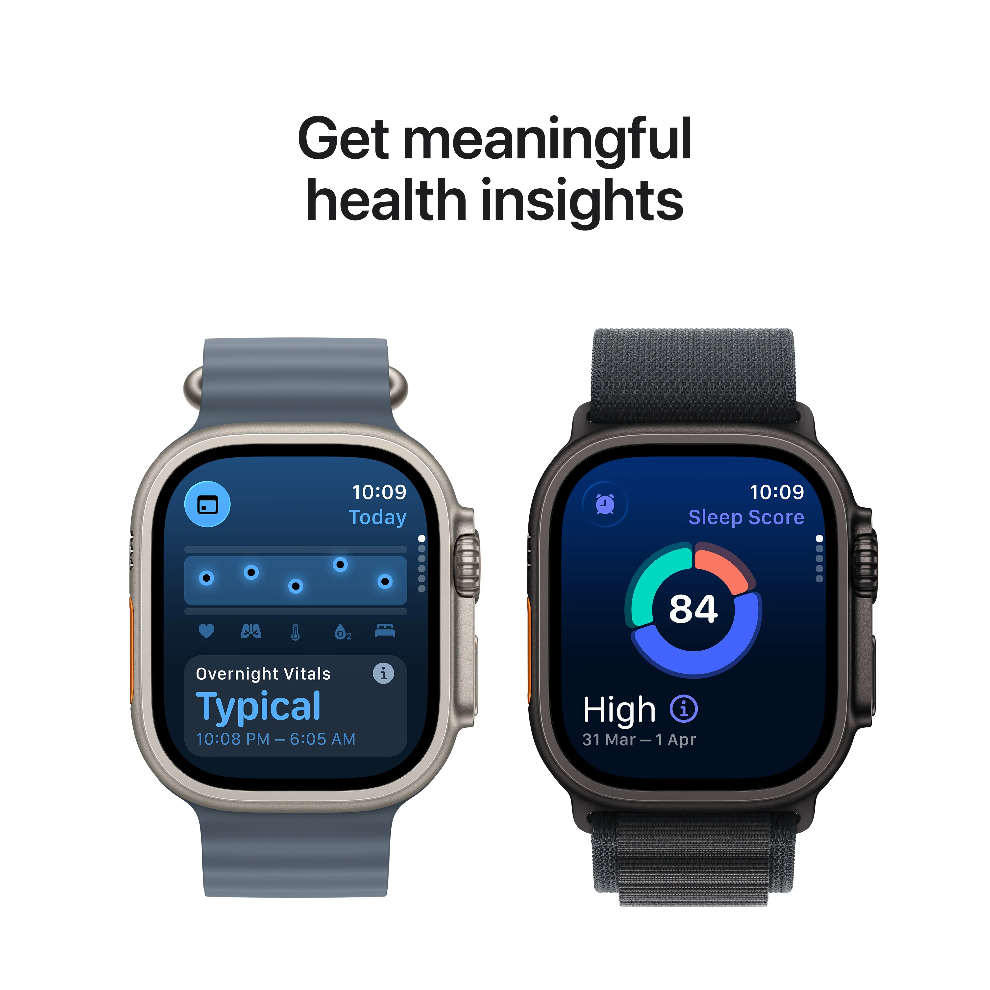 Apple Watch Ultra 3 GPS + Cellular 49mm Black Titanium Case with Black Ocean Band - Image 7