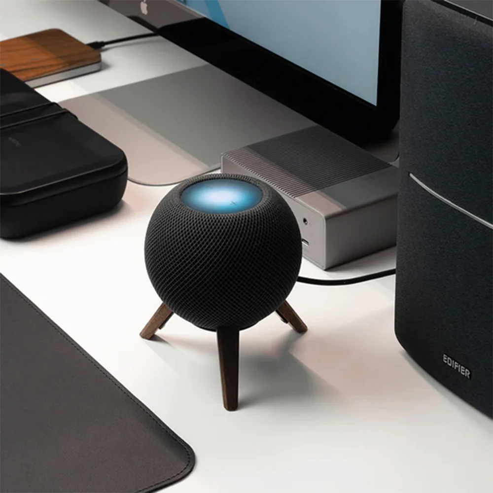 balolo HomePod Mini TriPod - Black Walnut - Image 4