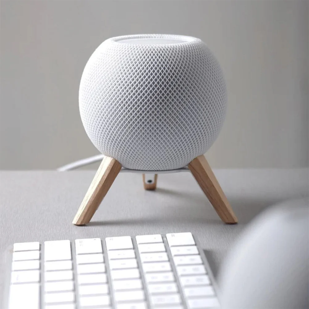 balolo HomePod Mini TriPod - White Oak - Image 7
