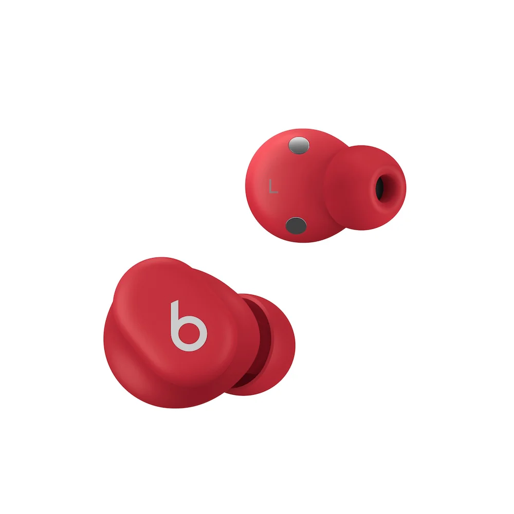 Beats Solo Buds True Wireless Earbuds - Transparent Red - Image 3
