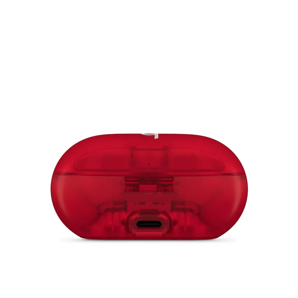 Beats Solo Buds True Wireless Earbuds - Transparent Red - Image 5