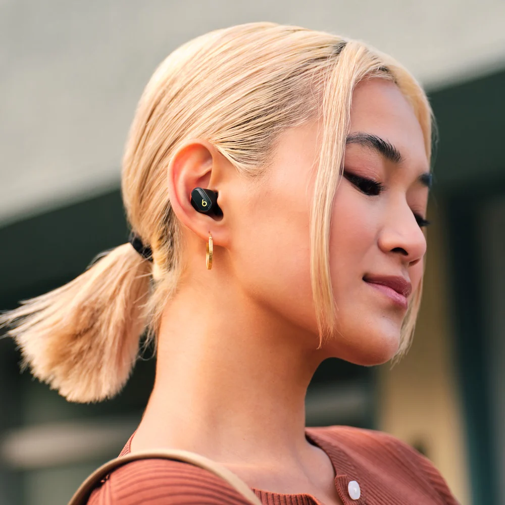 Beats Studio Buds + True Wireless Noise Cancelling Earbuds - Black/Gold - Image 2