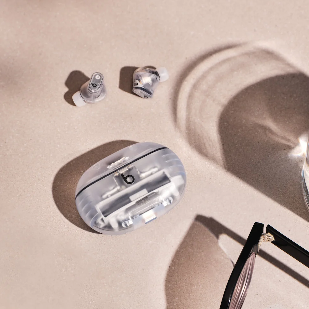 Beats Studio Buds + True Wireless Noise Cancelling Earbuds - Transparent - Image 5