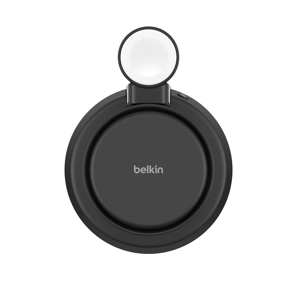 Belkin UltraCharge Pro 3-in-1 Magnetic Charging Dock with Qi2 25W - Charcoal - Image 5