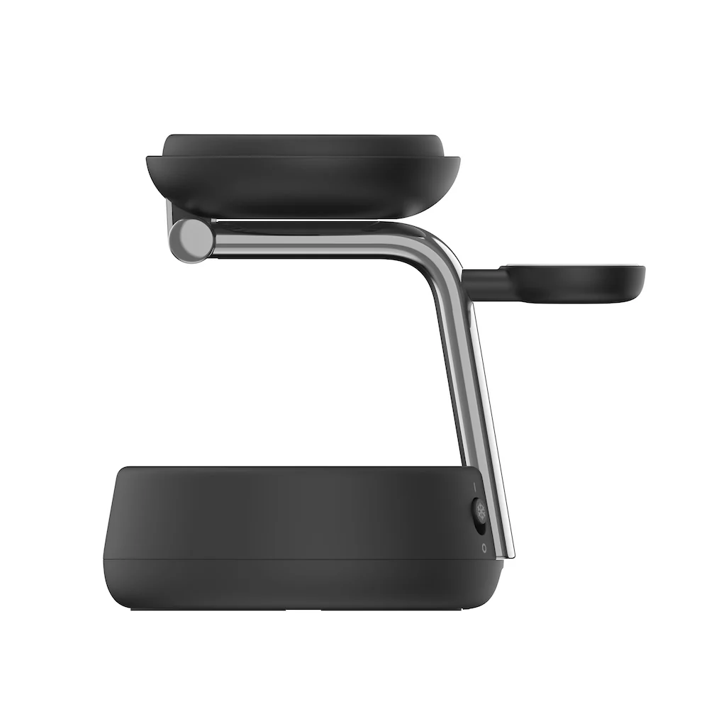 Belkin UltraCharge Pro 3-in-1 Magnetic Charging Dock with Qi2 25W - Charcoal - Image 6