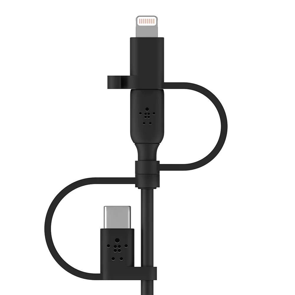 Belkin BoostCharge 3-in-1 Universal 15W Cable 1m Black - Image 3