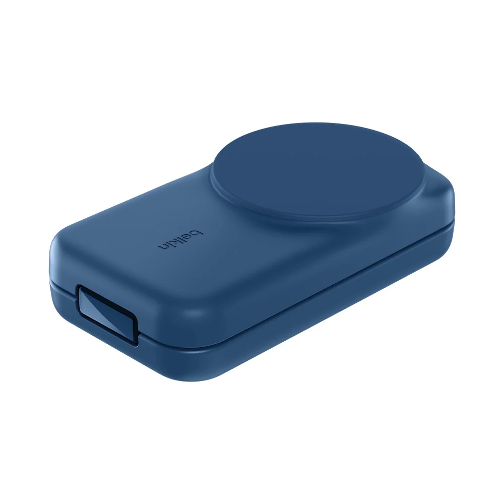 Belkin UltraCharge 3-in-1 Foldable Magnetic Charger with Qi2 25W Blue - Image 3