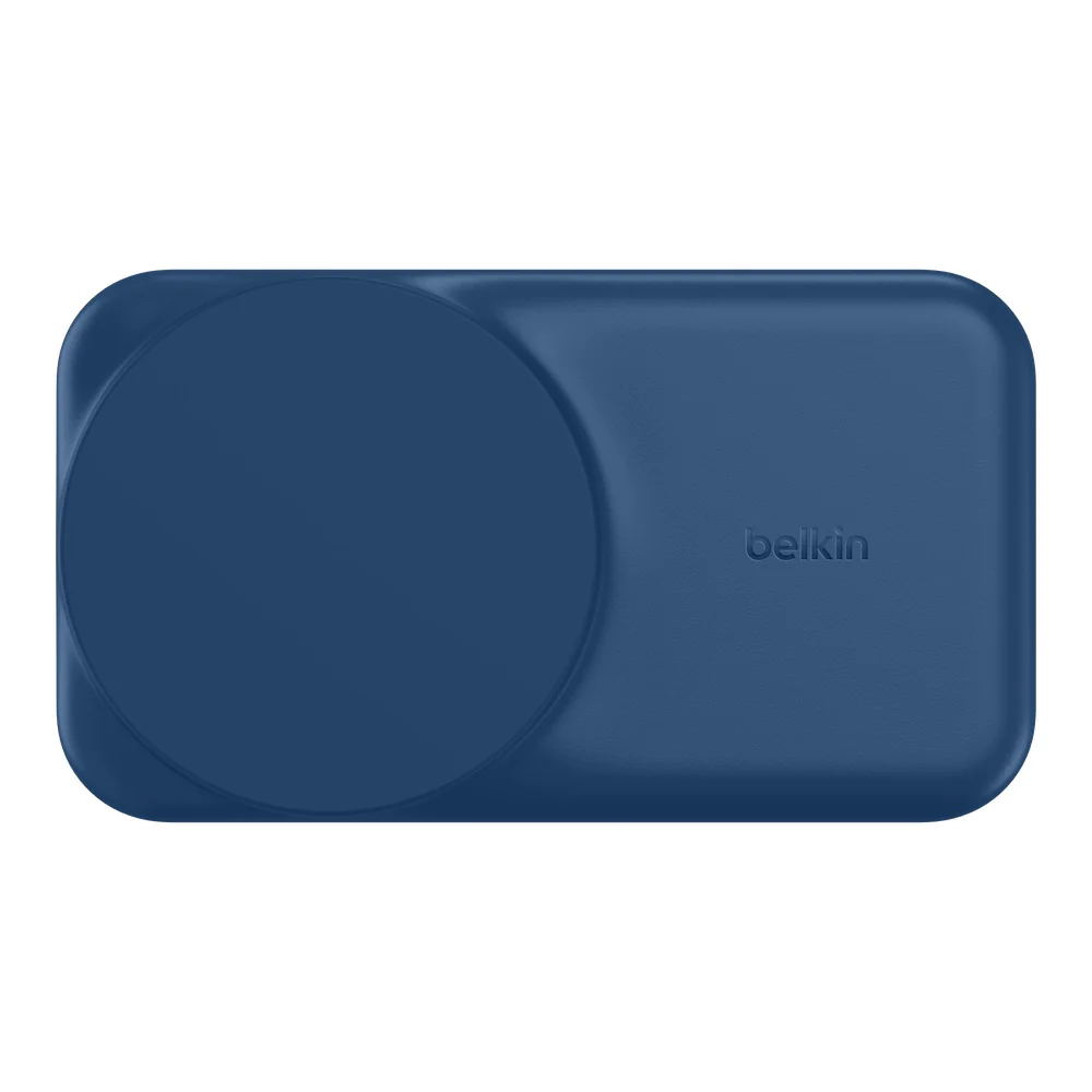 Belkin UltraCharge 3-in-1 Foldable Magnetic Charger with Qi2 25W Blue - Image 5