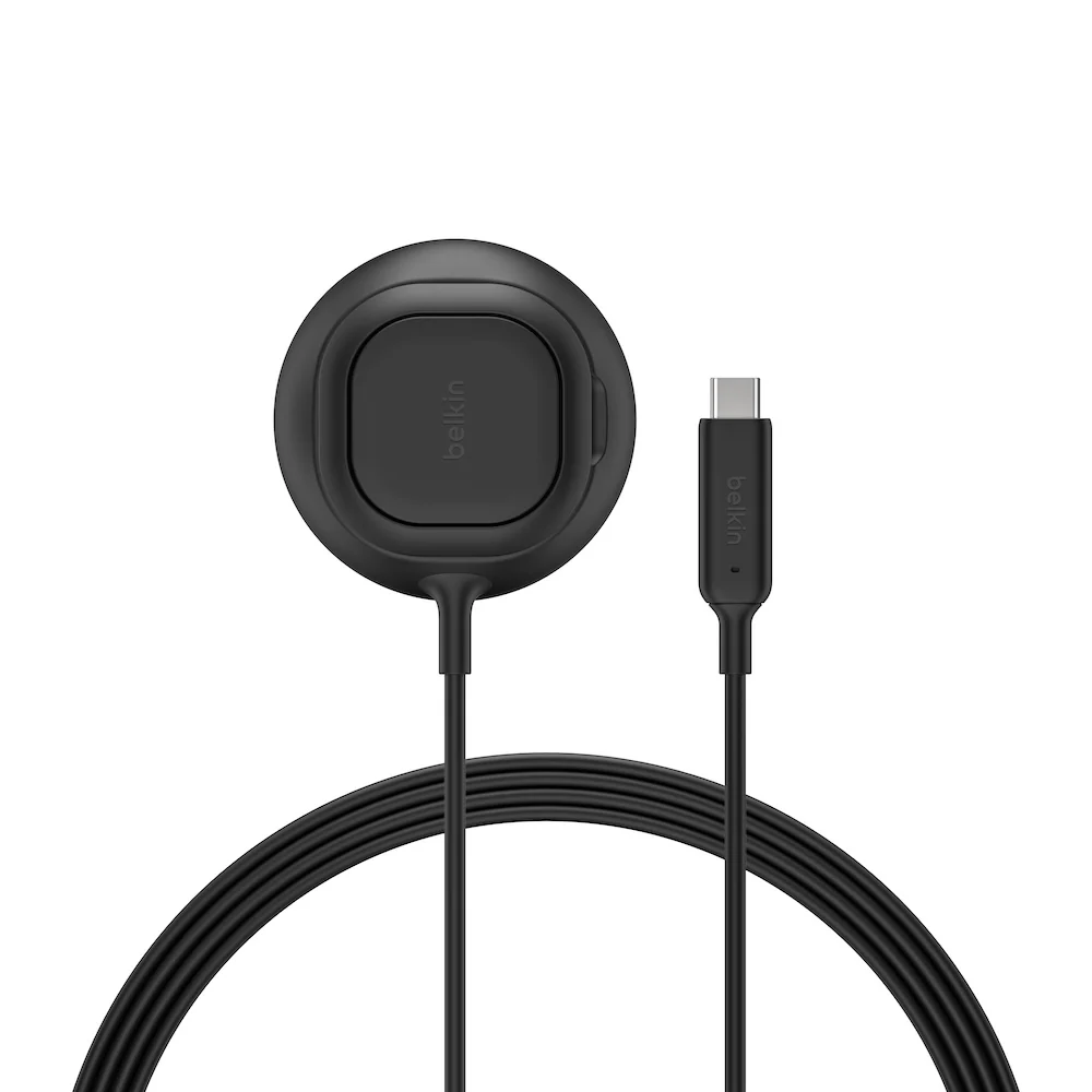 Belkin UltraCharge Magnetic Charger with Qi2 25W Square Puck Black - Image 6