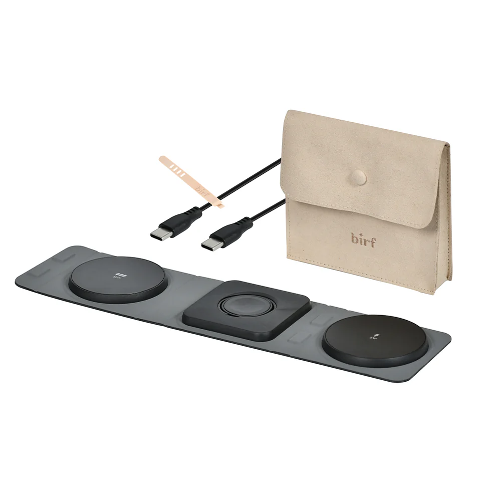 Birf 3-in-1 Compact Magnetic Wireless Charging Pad - Image 5