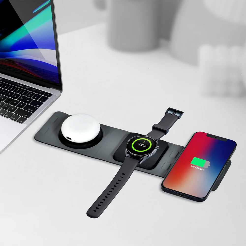 Birf 3-in-1 Compact Magnetic Wireless Charging Pad - Image 7