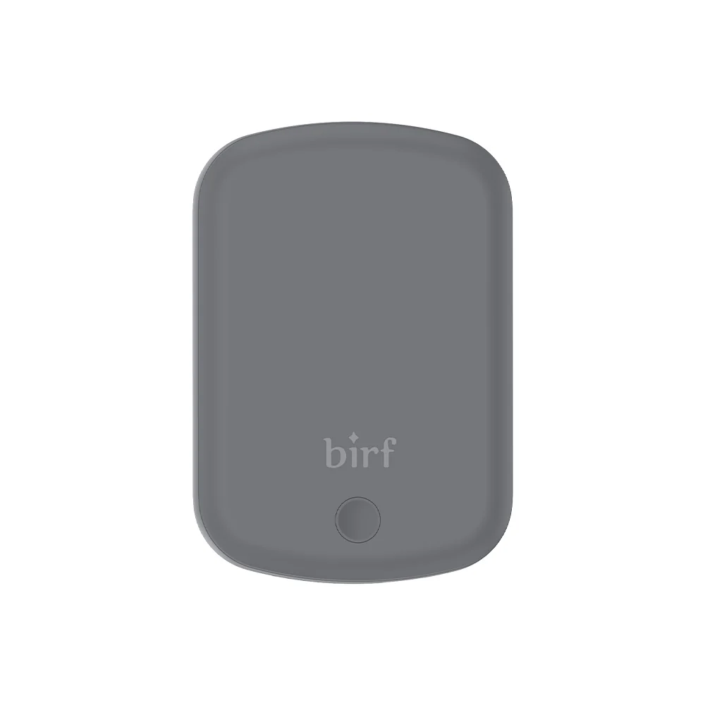 Birf 5000mAh Compact Ergonomic Magnetic PowerBank - Graphite