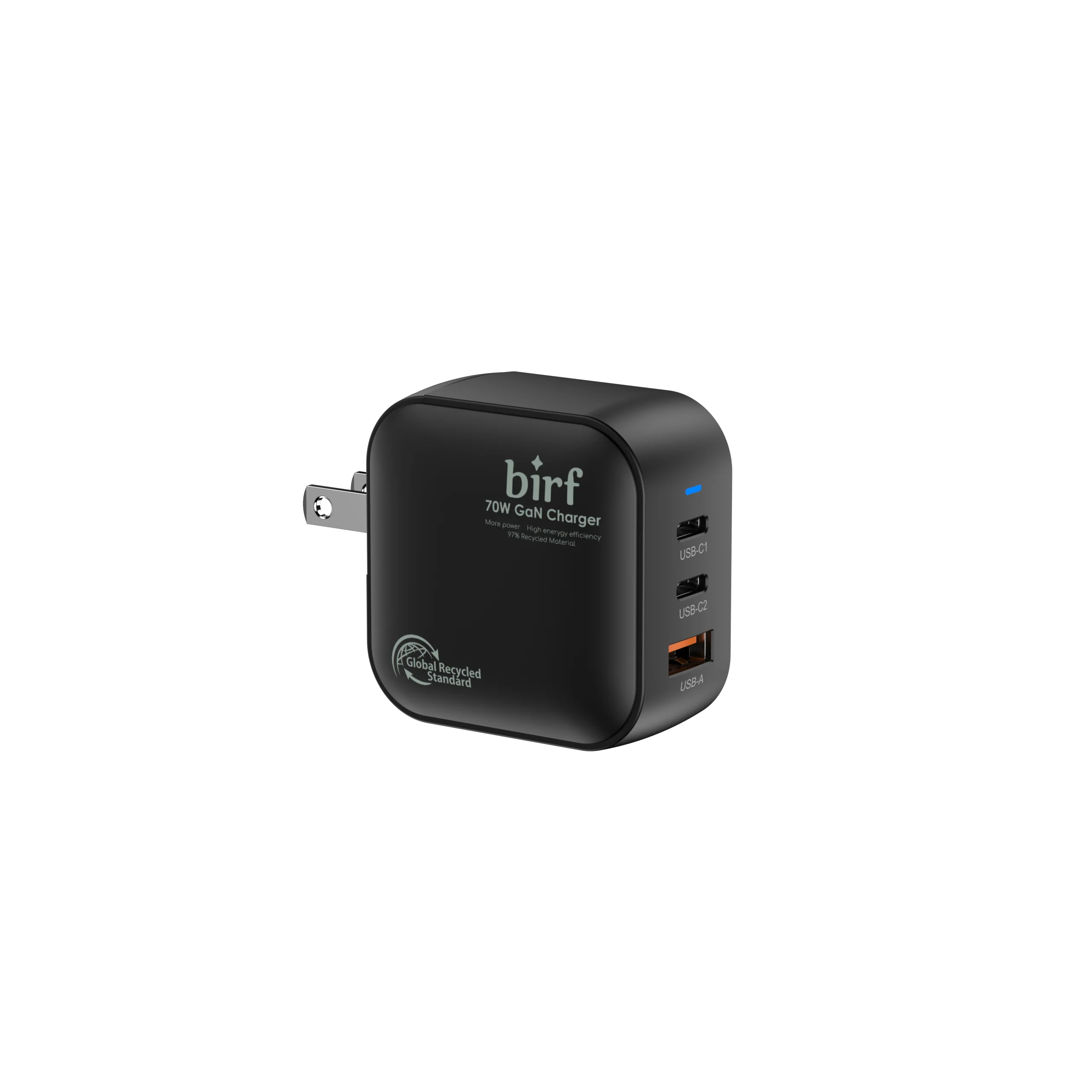 Birf Eco Mini 70W GAN Ultra Compact Travel Charger - Image 3