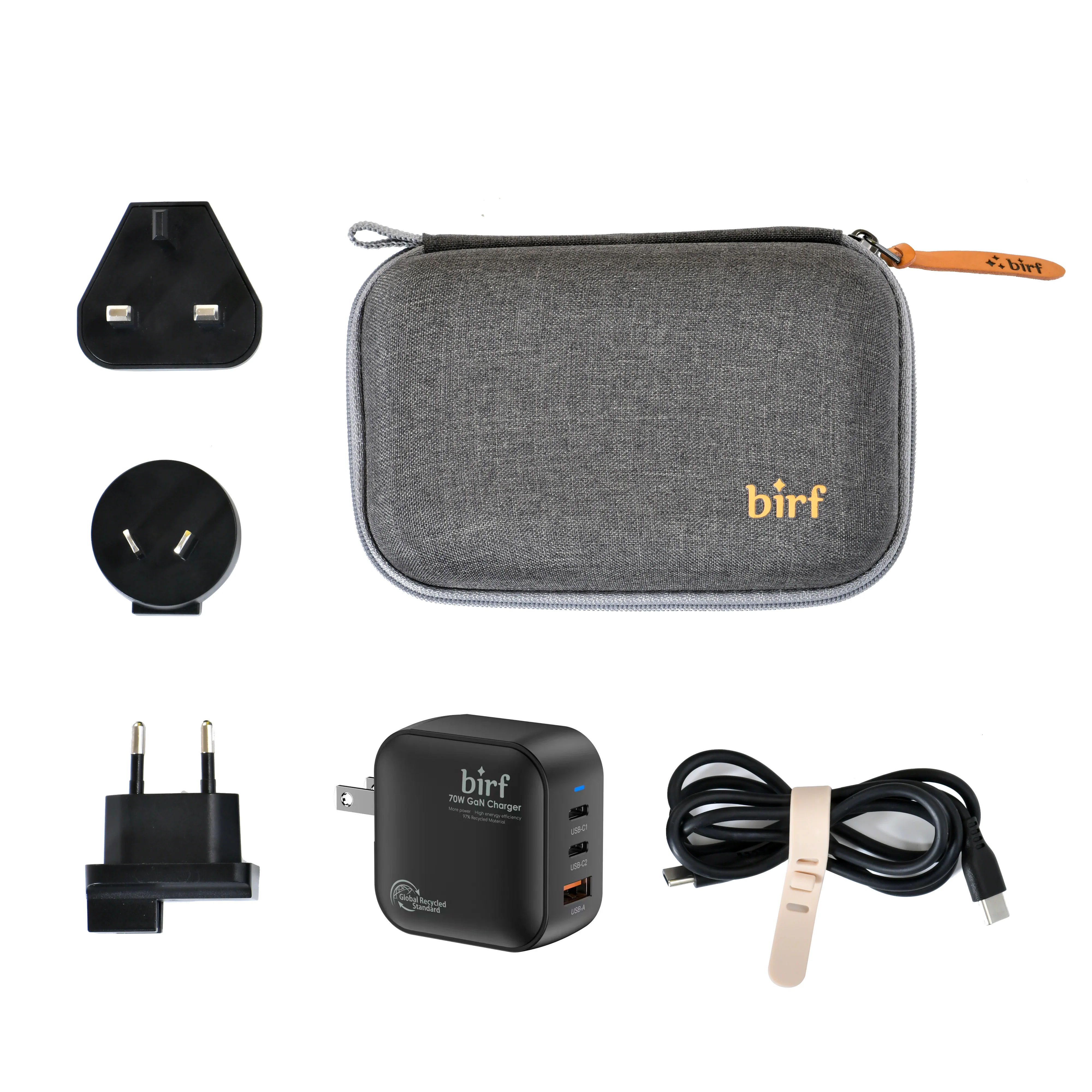 Birf Eco Mini 70W GAN Ultra Compact Travel Charger - Image 5