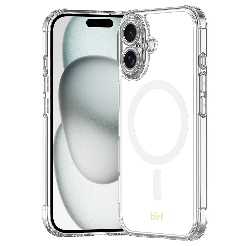 Birf iPhone 16 Magsafe EcoGuard Full Protect Clear Case - Image 5