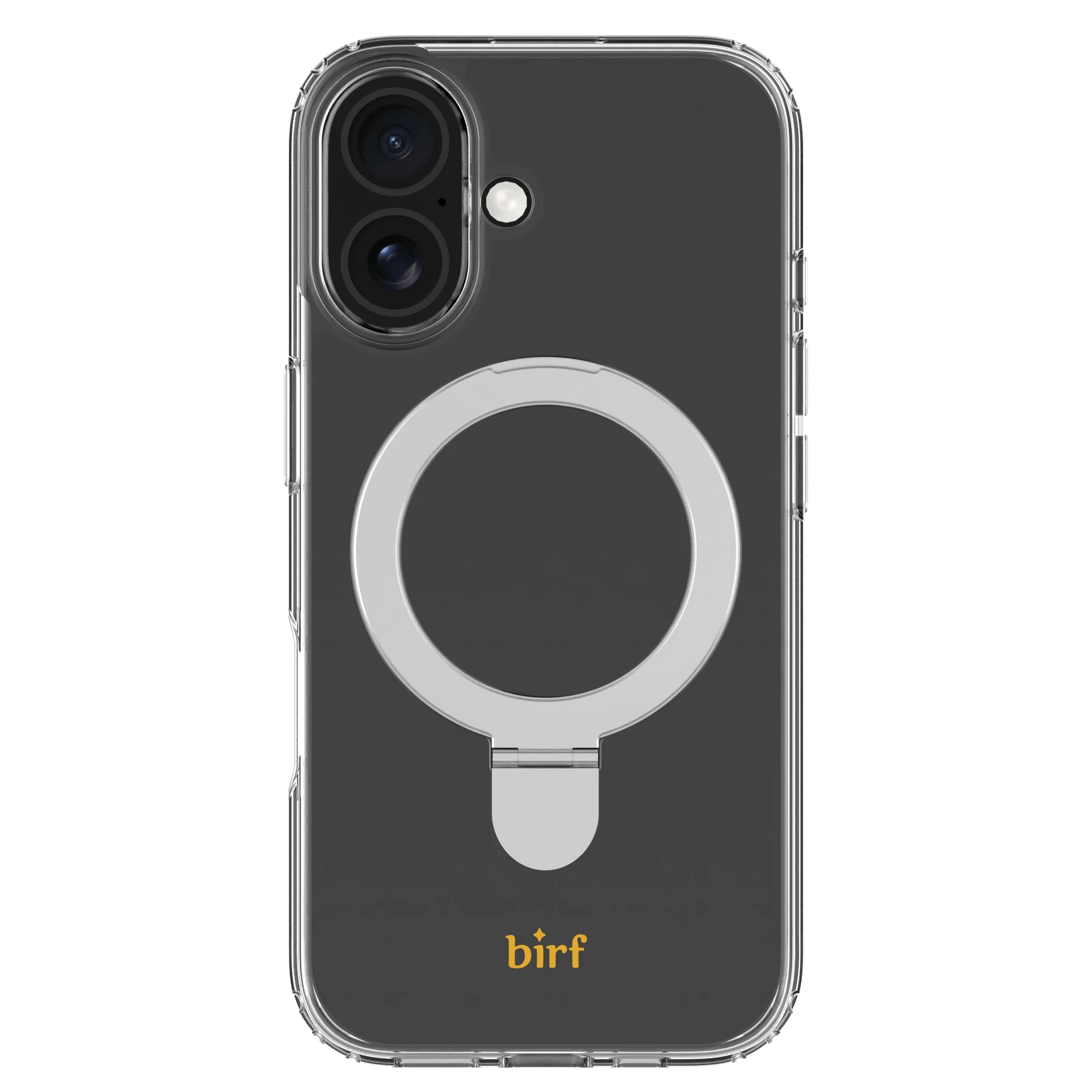 Birf iPhone 16 Magsafe EcoGuard Self Standing Clear Case - Image 3