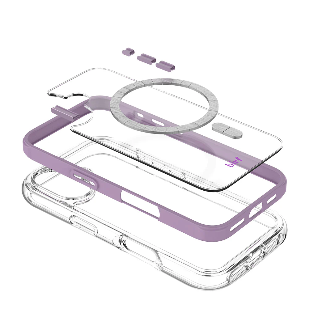 Birf iPhone 16 GreenGuard Airbag Sakura Plum Case - Image 6