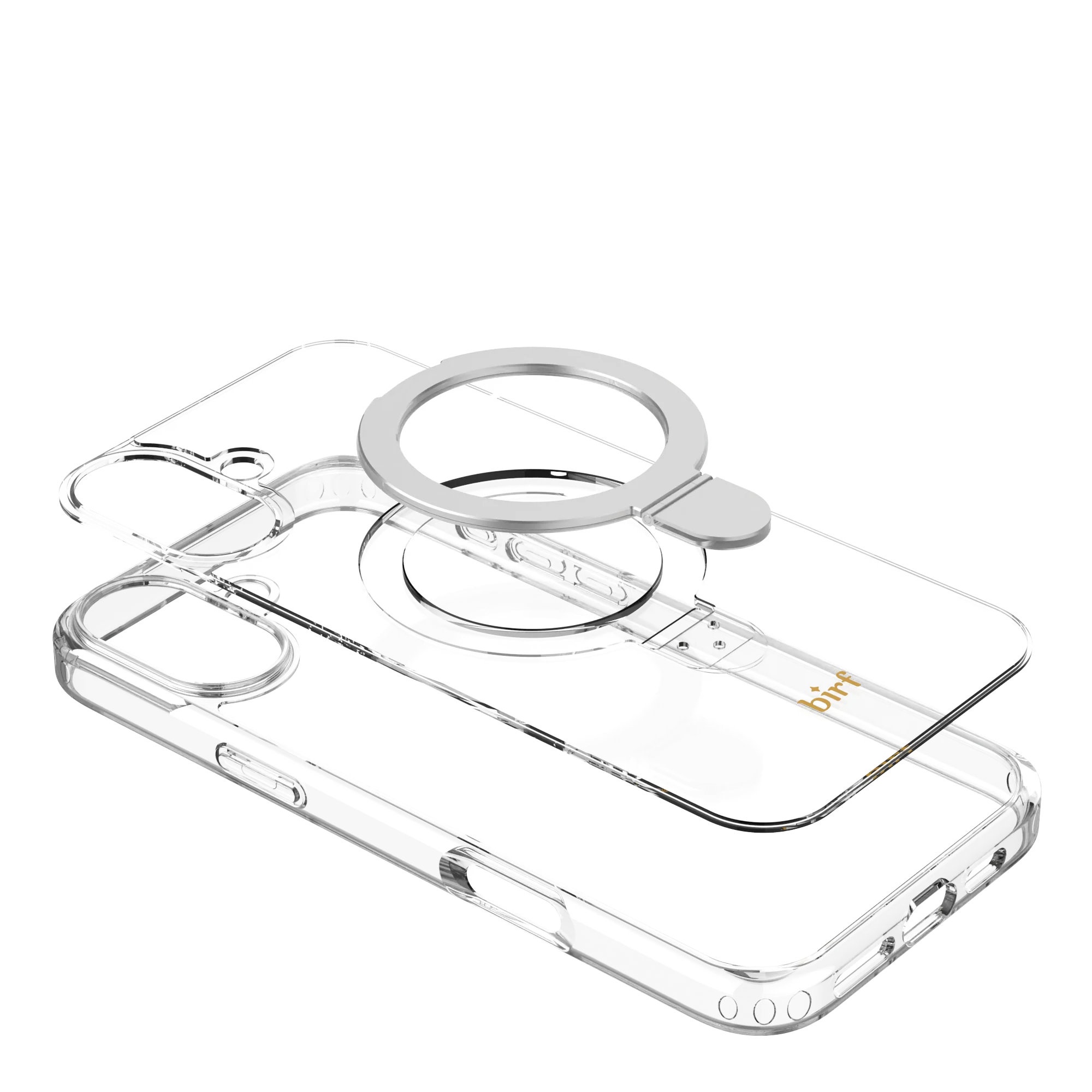 Birf iPhone 16 Plus Magsafe EcoGuard Self Standing Clear Case - Image 8