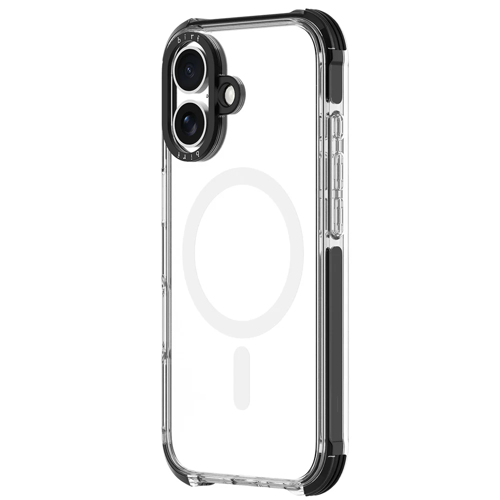 Birf iPhone 16 Plus Magsafe GreenGuard Armour Black Case - Image 4