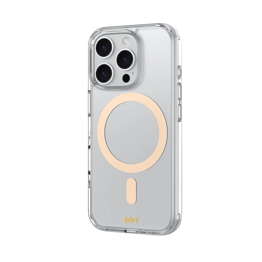Birf iPhone 16 Pro Magsafe Anti-Fingerprint Matte Gold Case - Image 4