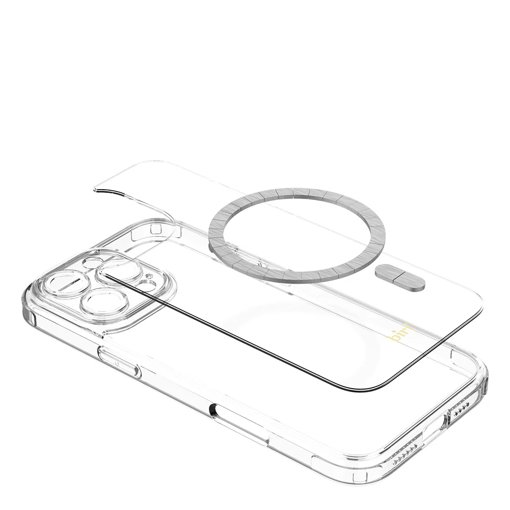 Birf iPhone 16 Pro Max EcoGuard Full Protect Clear Case - Image 6
