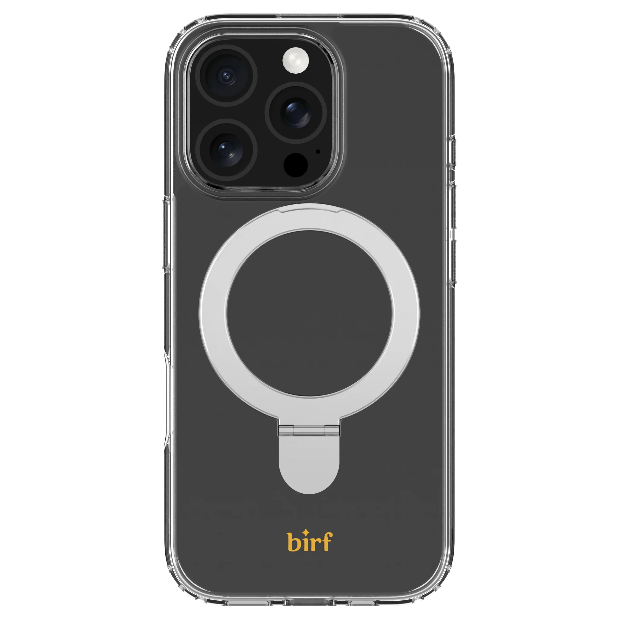 Birf iPhone 16 Pro Magsafe EcoGuard Self Standing Clear Case - Image 3