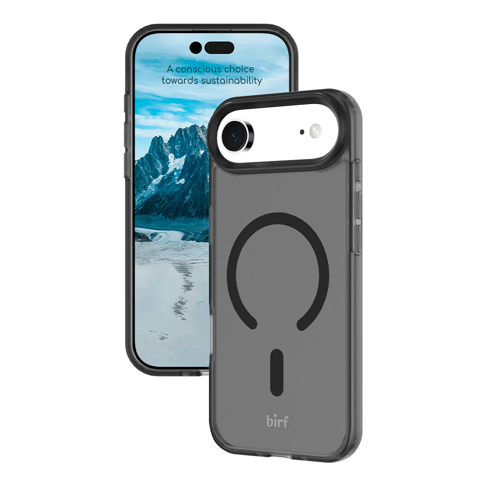 Birf Magsafe EcoGuard Frosted Case iPhone Air Black - Image 3