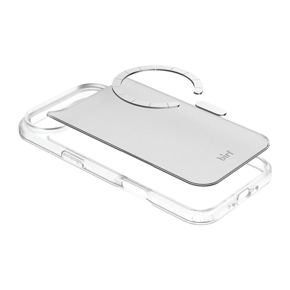 Birf Magsafe EcoGuard Frosted Case iPhone Air Clear - Image 5