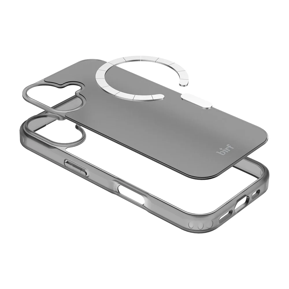 Birf Magsafe EcoGuard Frosted Case iPhone 17 Black - Image 5